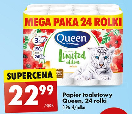 Papier toaletowy limited edition Queen promocja