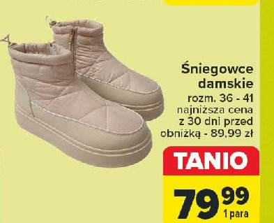 Śniegowce damskie 36-41 promocja