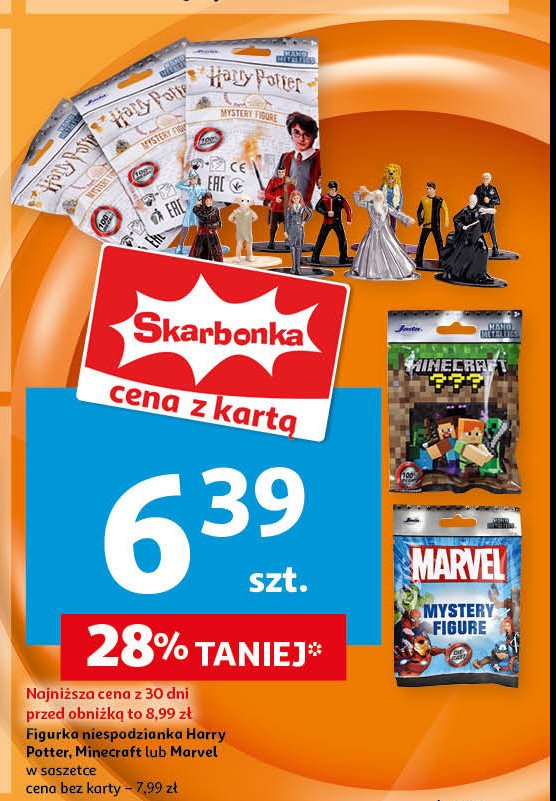 Figurka niespodzianka harry potter promocja w Auchan