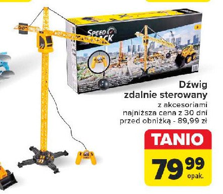 Dźwig zdalnie sterowany promocja w Carrefour Market