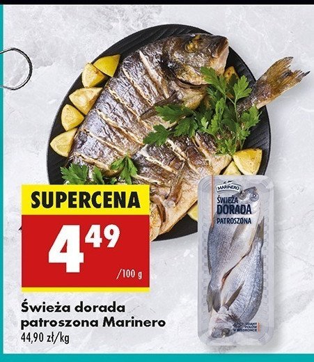 Dorada patroszona 艣wie偶a Marinero promocja