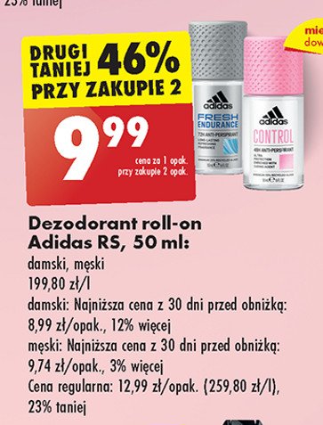 Dezodorant Adidas fresh enduranc promocja