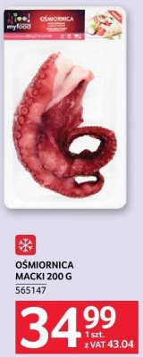 Ośmiornica mącki 200 g promocja w Selgros