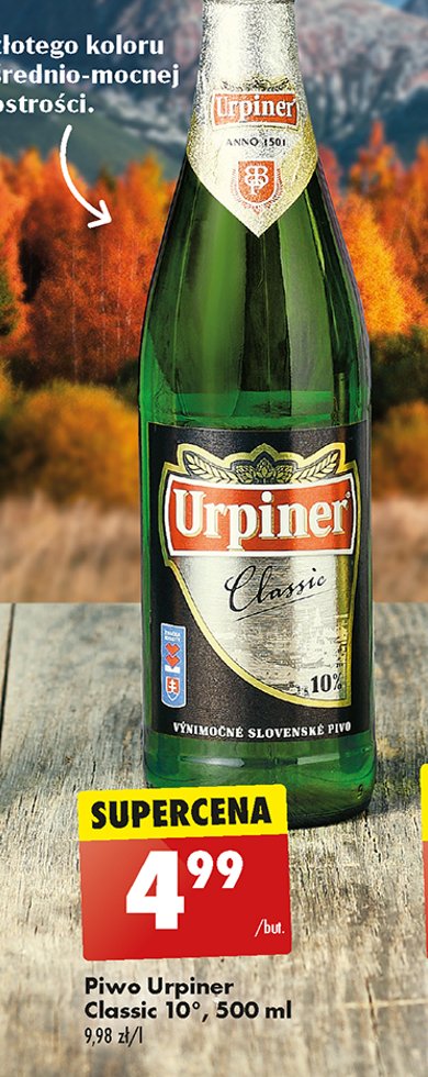 Piwo URPINER promocja