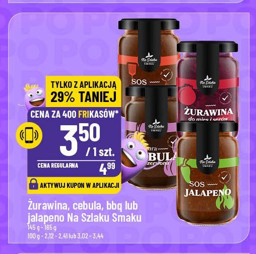 Żurawina do mięs Na szlaku smaku promocja