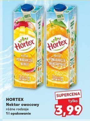 Nektar pomara艅cza mandarynka Hortex promocja