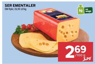 Ser ementaler promocja w Stokrotka