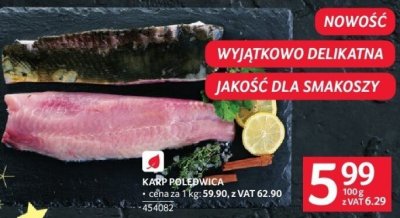 Karp polędwica promocja w Selgros