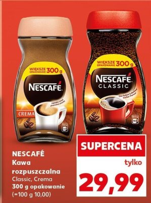 Kawa rozpuszczalna Crema 300 g  promocja w Kaufland