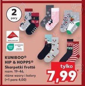 Skarpetki frotte 19-46 Hip & hopps promocja