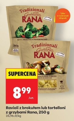 Tortelloni z grzybam Rana 250g promocja w Biedronka