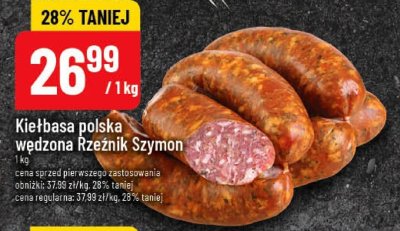 Kiełbasa polska wędzona promocja w POLOmarket