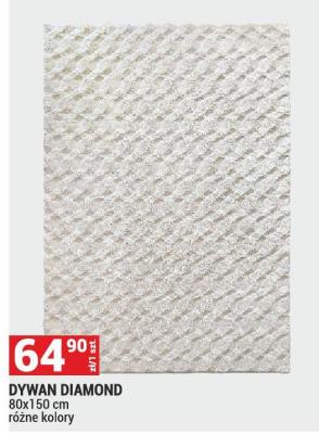 Dywan DIAMOND 80x150 cm, różne kolory promocja w Merkury Market
