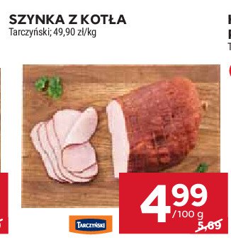 Szynka z kotła Tarczyński promocja