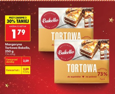 Margaryna Tortowa 250g promocja w Biedronka