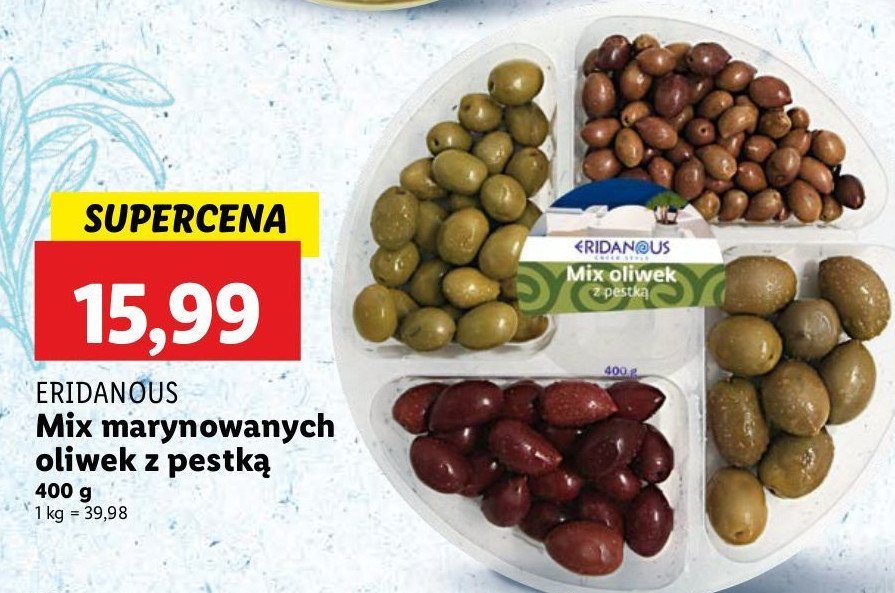 Oliwki mix Eridanous promocja