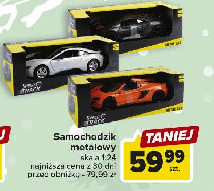 Samochodzik metalowy promocja