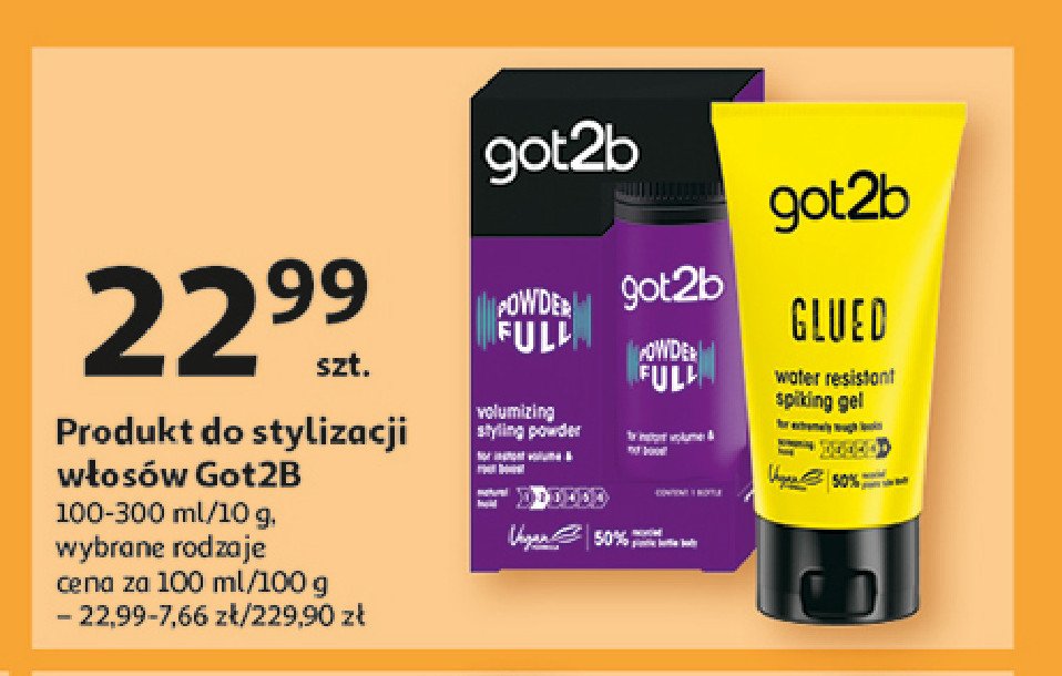 Puder do włosów Got2b promocja w Auchan