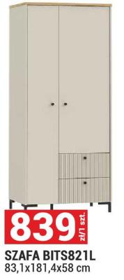 Szafa BITS821L promocja w Merkury Market