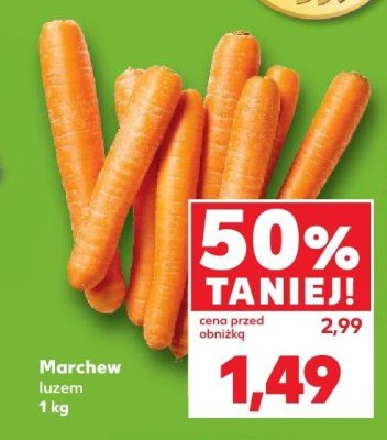 Marchew luzem Kaufland promocja w Kaufland