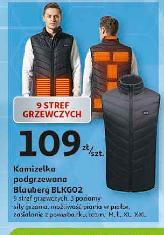 Kmizelka podgrzewana blkgo2 Blauberg promocja w Auchan