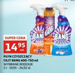 Spray do łazienki z wybielaczem Cillit bang brud i pleśń promocja