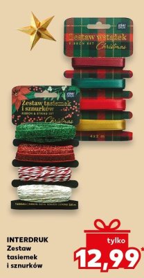  Zestaw tasiemek i sznurków promocja w Kaufland