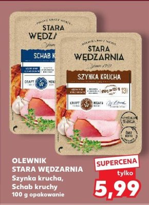 Szynka krucha, schab kruchy promocja w Kaufland