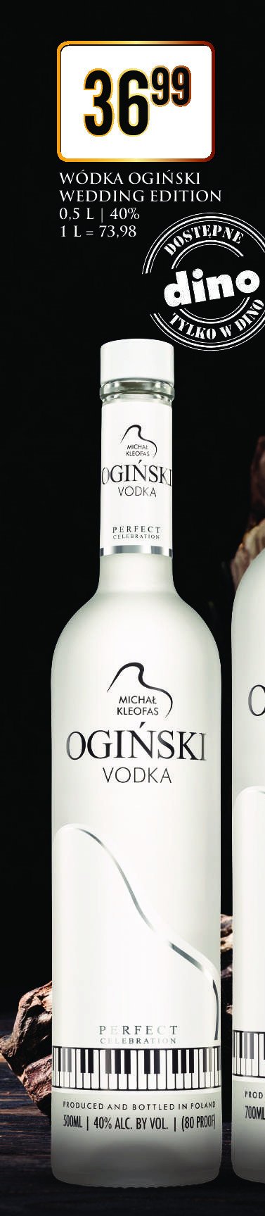 W贸dka Ogi艅ski wedding promocja