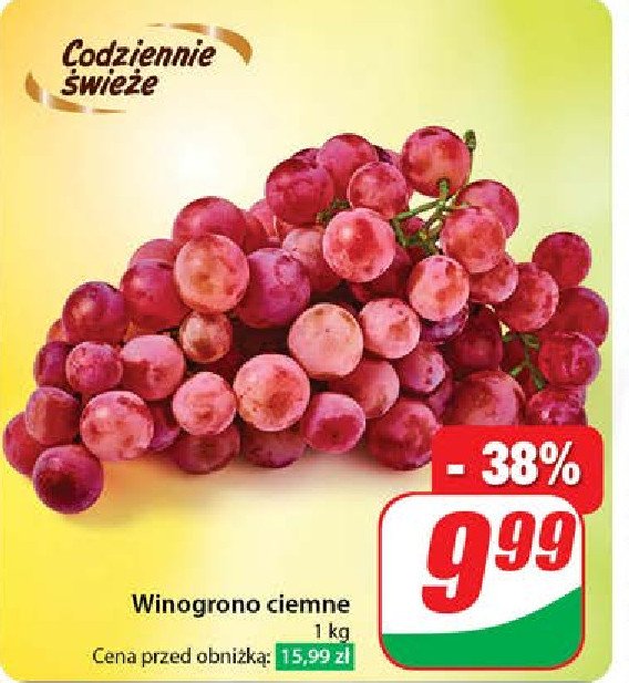 Winogrona ciemne promocja w Dino