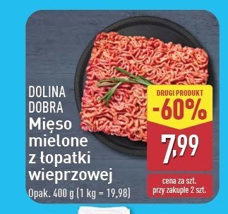 Mięso mielone z łopatki wieprzowej Dolina dobra promocja