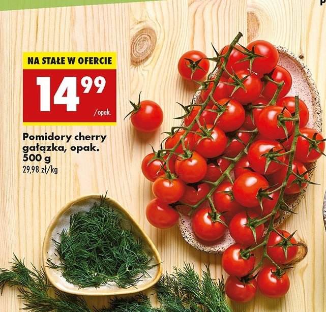 Pomidory cherry ga艂膮zka promocja