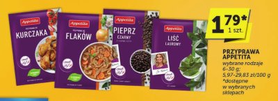 Przyprawy Appetita wybrane rodzaje 6-30 g promocja w ABC