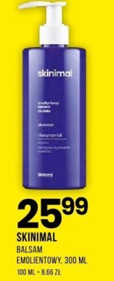 BALSAM EMOLIENTOWY SKINIMAL 300 ML promocja w Drogerie Natura