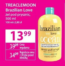Zel pod prysznic Treaclemoon brazilian love promocja