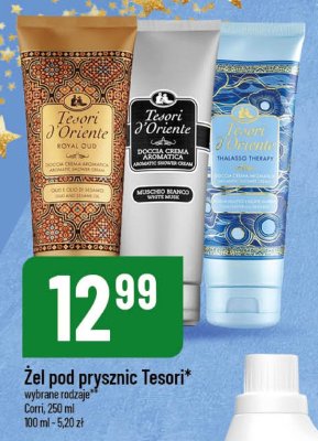 Żel pod prysznic Tesori wybrane rodzaje Corri promocja w POLOmarket