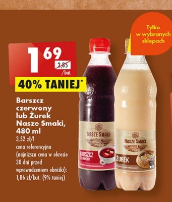 Żurek Nasze smaki promocja