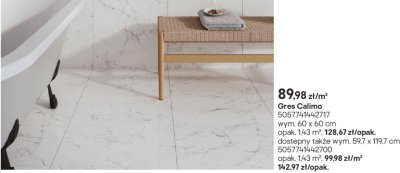 Płytki Gres Calimo 60x60 cm promocja w Castorama