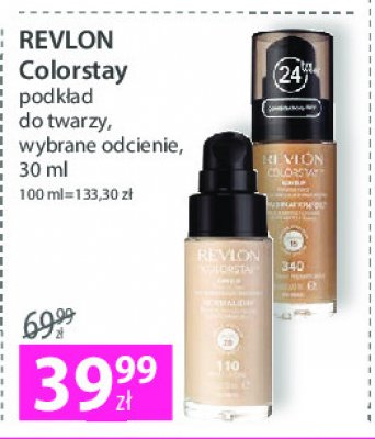 Podk艂ad cera mieszana i t艂usta nr 340 early tan Revlon colorstay promocja
