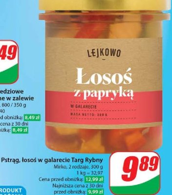 艁oso艣 z papryk膮 w galarecie Lejkowo promocja