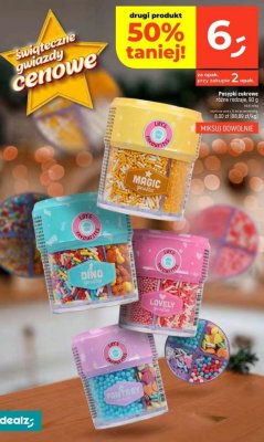Posypki cukrowe różne rodzaje Lily's Favourites 90g promocja w Dealz