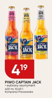 Piwo Captain Jack promocja w Chata Polska