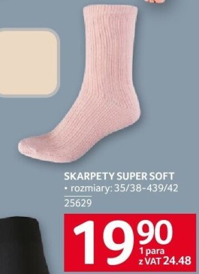 Skarpety super soft promocja w Selgros