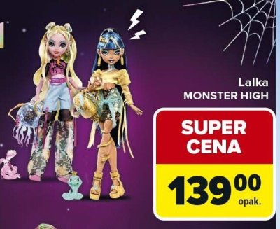 Lalka Monster High promocja w Carrefour