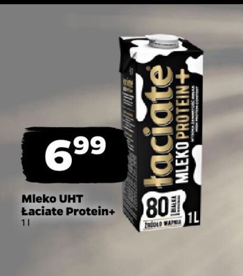 Mleko UHT Protein+ promocja w Netto