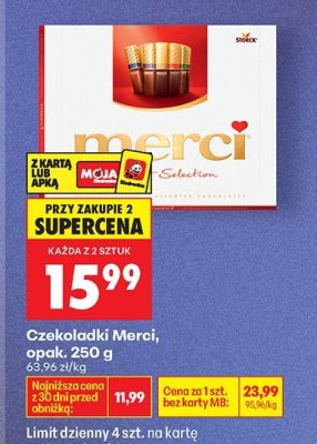 Czekoladki, opak. 250 g promocja w Biedronka