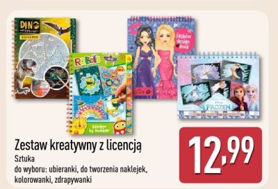 Zestaw kreatywny Zestaw kreatywny z licencją promocja w Aldi