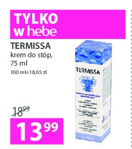 Krem do stóp intensywnie nawilżający Termissa promocja