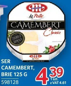 Ser camembert TUREK Turek 123 promocja w Selgros