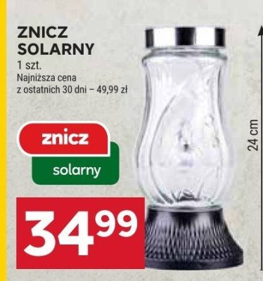 Znicz solarny promocja w Stokrotka